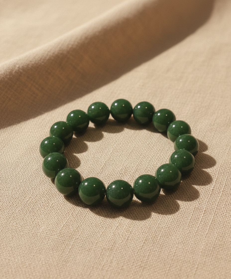 Jade beads